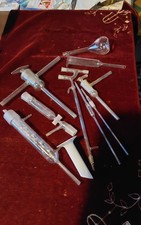 Laborglas , gemischt,Trichter