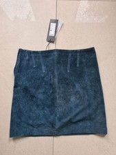 Wildlederrock/ Lederrock/