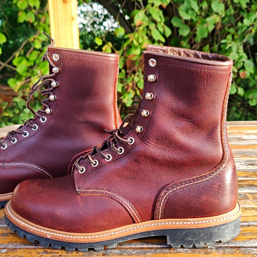 Red wing shoes - red,