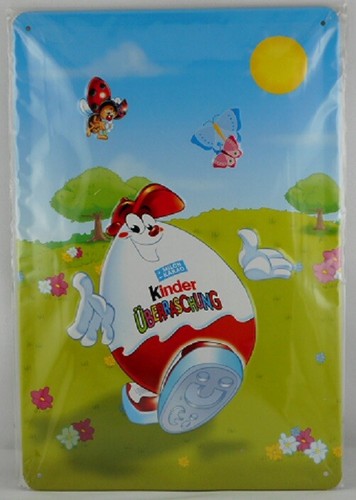 Ferrero eiermann blechschild - ferrero,