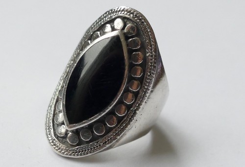 Designer ring großer - ring, onyx