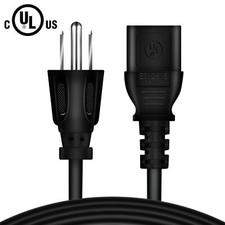 5ft UL AC Power Cord For HP