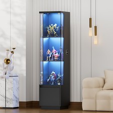 Glasvitrine mit LED