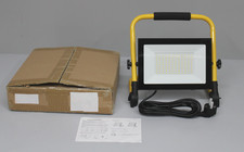 LED-Flutlicht Außen 100W AC 220-240V 50Hz Kaltweiß aus Aluminium Gelb/Schwarz