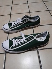 Chucks CONVERSE All Star  Gr. 44,5 10,5 dunkelgrün mit weißem Streifen NEU