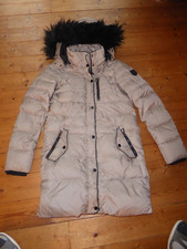 Vero Moda Daunenmantel Gr. S beige mit abnehmbarer Kapuze