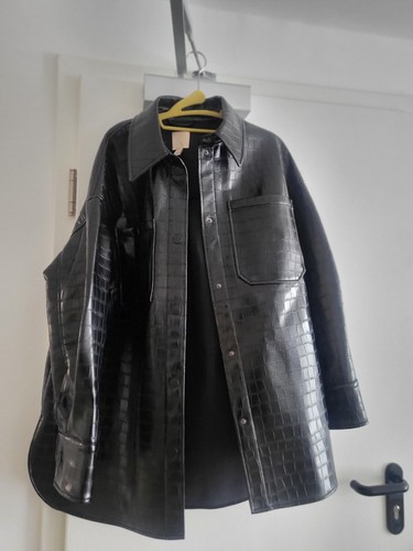 Zara lederjacke hemd blouson - hemd,