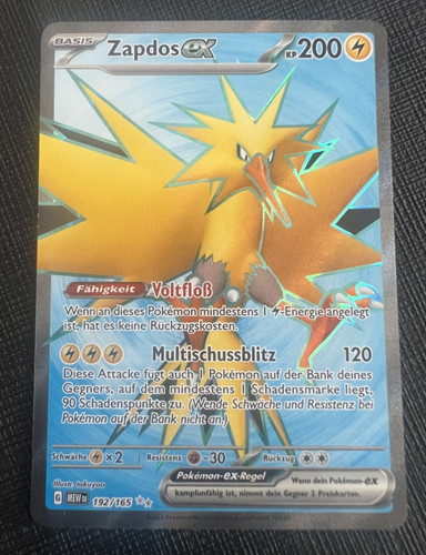 Pokemon 151 zapdos mew - zapdos,