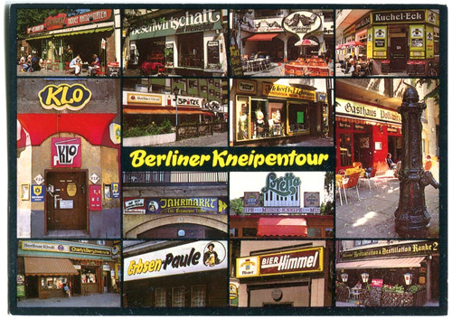 Berlin kneipentour - ak,