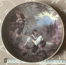 Wandteller jagdmotiv - wandteller,