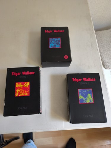 Edgar wallace dvd boxen - edgar, dvd-boxen