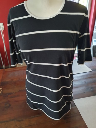 Shirt bari blau weiss - 38,