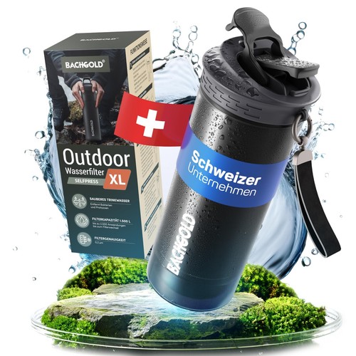 Outdoor wasserfilter flasche - wasserfilter,