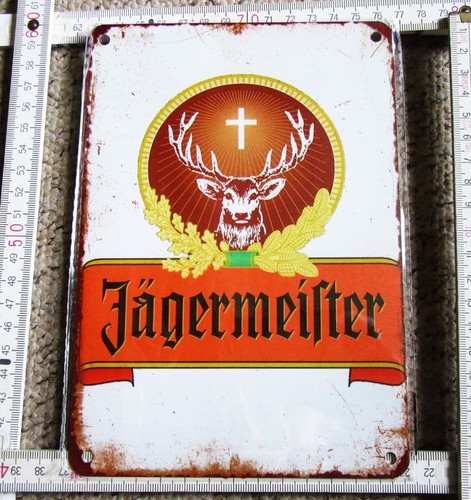 Jägermeister blechschild - jägermeister,