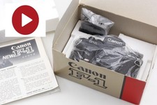 🎦 [unbenutzt in BOX] Canon neue F-1 analoge 35-mm-Spiegelreflexkamera mit...