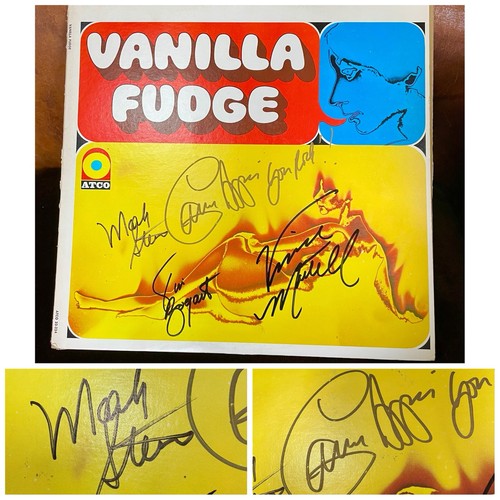 Rare signed vanilla fudge atco - signed,