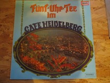 LP Vinyl Werner Praefke-Sextett Fünf-Uhr-Tee im Cafe Heidelberg Guter Zustand 