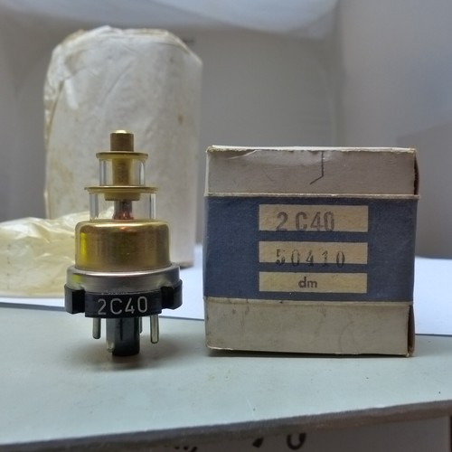 2c40 senderöhre siemens - 1x,