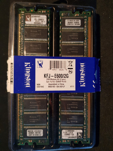 Kingston kfj e600 ram - kingston, kfj-e600/2g