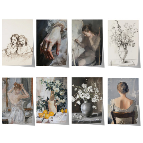 Moderne vintage kunst poster - moderne,