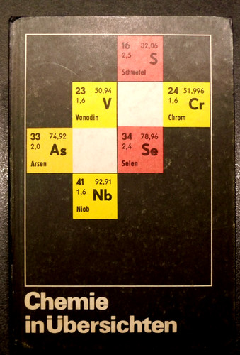 Ddr schulbuch chemie - schulbuch-, in