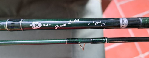 Neu fliegenrute exori - exori, green