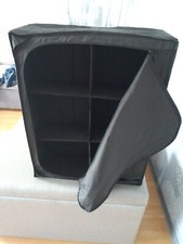 Stoffschrank mit regalen von - regalen,