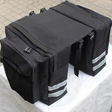 Doppel Fahrradtasche Gepäckträgertasche Satteltasche Wasserdicht Seitentasche