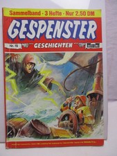 Gespenster Geschichten Sammelband Nr. 15 Bastei Softcover Heft Nr.167-169-170
