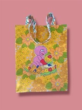 Sesamstraße Tiffy Muppet Flower power Tasche Garten Blumen 70er Handmade