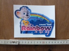 Aufkleber Europa Park Rust Rainbow Freizeitpark & Erlebnis Resort Ed Euro Maus