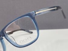 Öga Brillen Herren Blau schwarz Eckig 7771O NP:269€