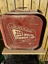 alter JCB ÖLKANISTER   Öldose original Rar  Sammler alt  Öltank  BAGGER