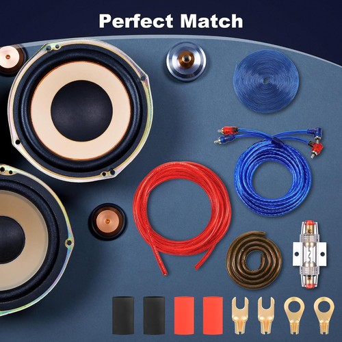 1500w auto audio kabelset - auto,
