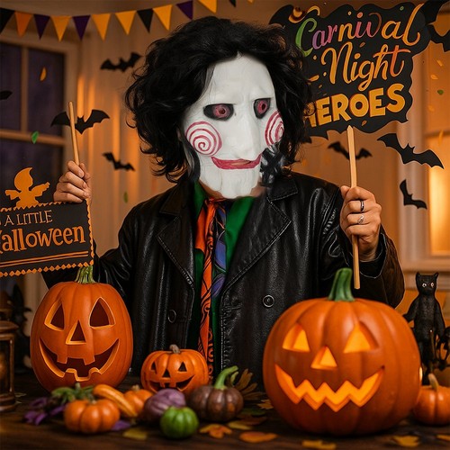 Saw jigsaw maske halloween - saw,
