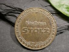 Goldfarbene Medaille