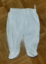 Baby Hose  Schlupfhose mit Gummibund und Füsschen  von C&A in Gr. 56