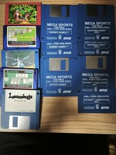 Commodore Amiga* Spielepaket* Summer Games,Winter Games, California Games Usw