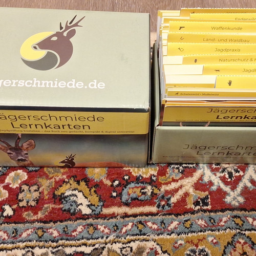 Jägerschmiede lernkarten jagd - lernkarten,