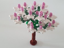 1 Lego Baum rosa / weiß