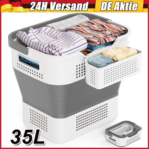 35l faltbarer wäschekorb - 35l,