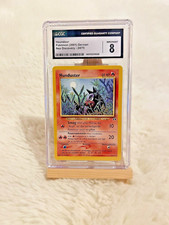 Hunduster Houndour #24 Slab deutsch Pokemon TCG Neo Discovery CGS 8 NM/MINT