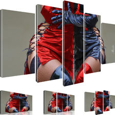 Bilder Erotik Frauen Latex Bild auf Leinwand Wandbild