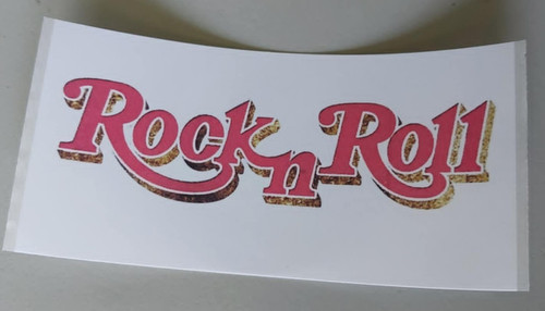 Rock roll aufkleber - rock´n´roll,