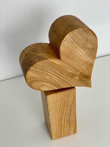 Holzherz nussbaum esche - nussbaum,