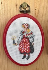 Schweden –Bild-stickbild-nach Carl Larsson