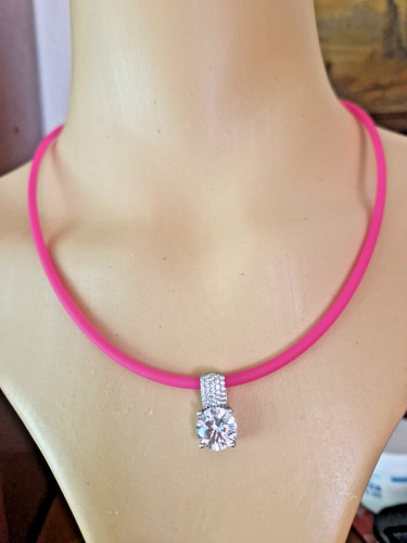 Kautschuk kette collier - kautschuk,