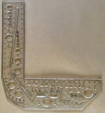 Marabu Zeichen-Schablone Nr. 5516 - Guter Zustand