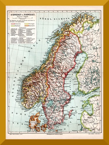 Schweden und norwegen - schweden,