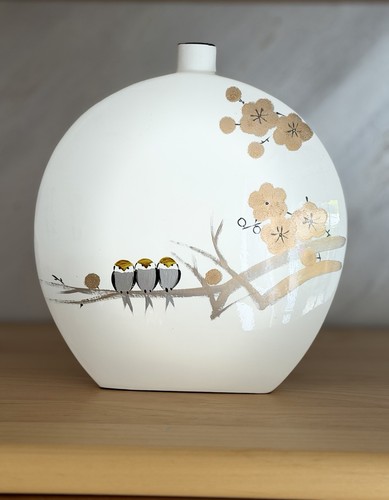 Vintage keramikvase mit - vintage,
